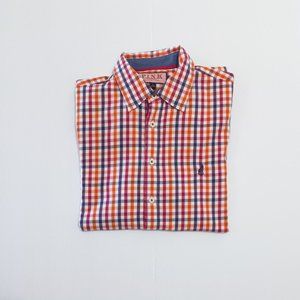 Thomas Pink London / plaid casual shirt - S
